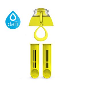Dafi náhradný filter 2 ks + viečko do filtračnej fľaše citrónovej