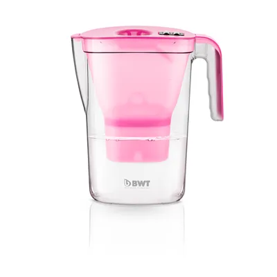 Filtračná kanvica BWT VIDA ružová + 1 ks filter BWT Mg2+