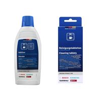 Bosch / Siemens odvápňovač 500 ml + Bosch / Siemens TCZ8001 čistiace tablety 10 ks