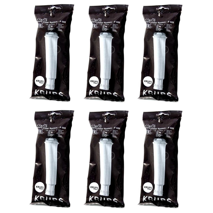 Krups F08801 Aqua Filter Claris 6 ks