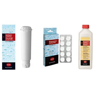 Nivona NIRF 700 Claris vodný filter + NIRT 701 čistiace tablety 10 ks + NICC 705 tekutý prostriedok na odstraňovanie zvyškov mlieka
