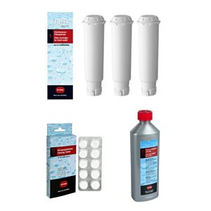 Nivona NIRF 700 Claris vodný filter 3 ks + NIRK 703 odstraňovač vodného kameňa 500 ml + NIRT 701 čistiace tablety 10 ks