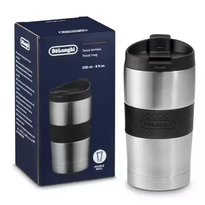 DeLonghi DLSC074 AS00003520 nerezový cestovný termohrnček 235 ml