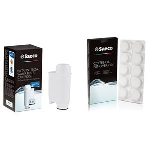 Saeco / Philips Brita Intenza+ filter + Saeco CA6704 / 99 čistiace tablety do sparovacej jednotky