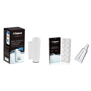 Saeco / Philips Brita Intenza+ + CA6704 / 99 čistiace tablety do sparovacej jednotky + Saeco mazivo pre sparovaciu jednotku