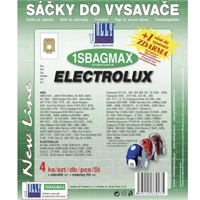 Jolly vrecká do vysávača 1SBAG MAX, textilné 4 ks