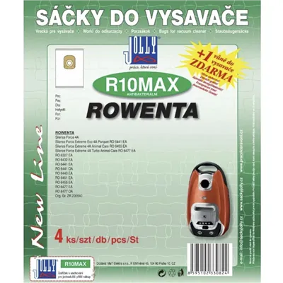Jolly textilné vrecká do vysávača R10 MAX 4 ks