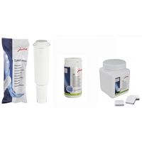 Jura Claris White filter + Jura dvojfázové čistiace tablety 25 ks + Jura odvápňovacie tablety 36 ks