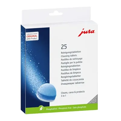 JURA čistiace tablety 3fázové 25 ks (24190)