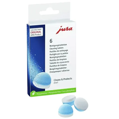 Jura trojfázové čistiace tablety 6 ks
