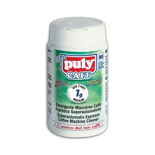 Puly Caff Plus 100 tabliet 1 g - čistič kávových usadenín