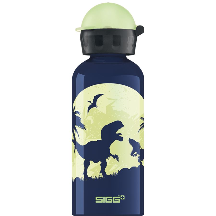 Sigg detská fľaša Glow Moon Dinos 0,4 l
