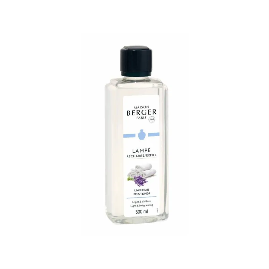 Maison Berger Paris Fresh Linen, náplň do katalytickej lampy 500 ml