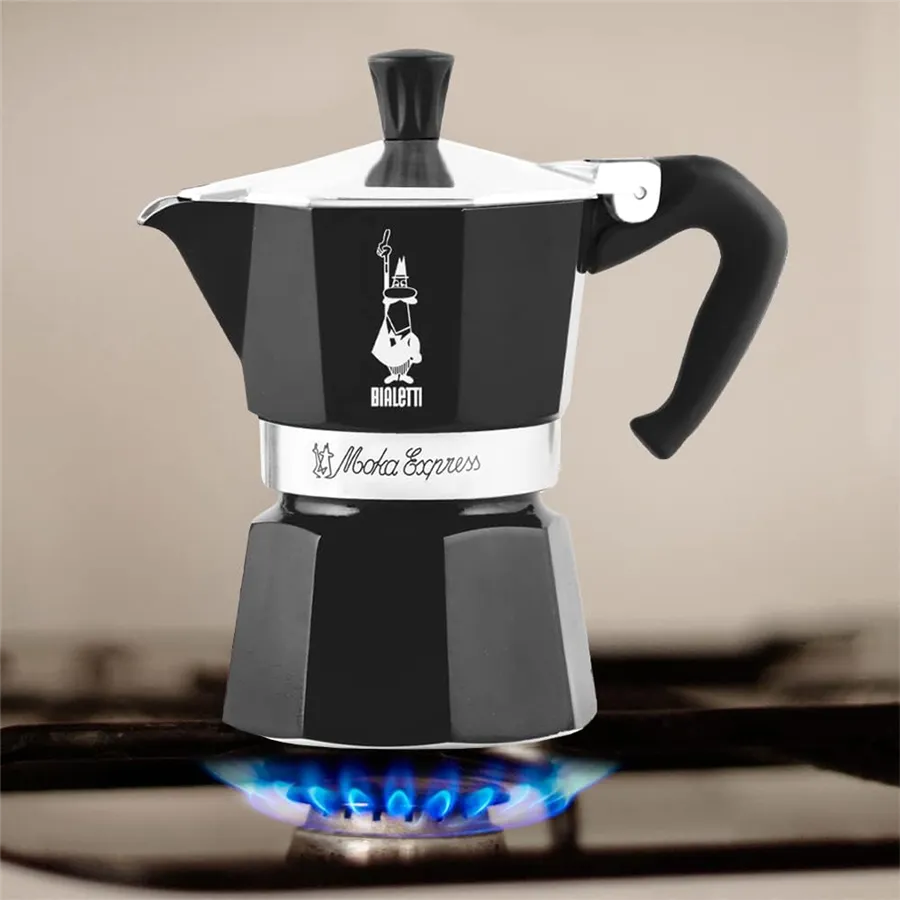 Bialetti Moka Express - moka kanvica 3 šálky čierna (1228003)