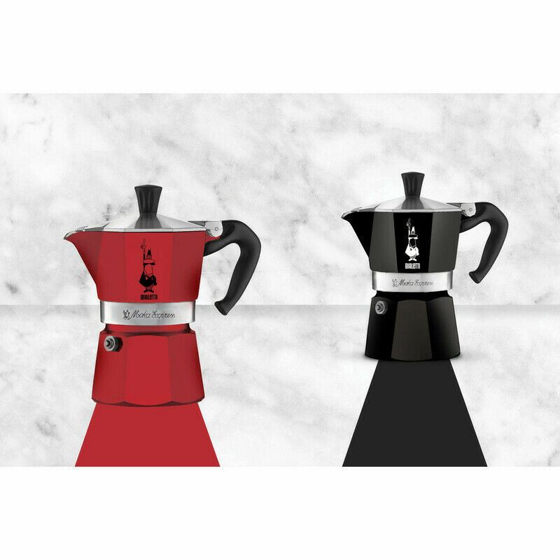 Bialetti Moka Express - moka kanvica 3 šálky červená (1228009)