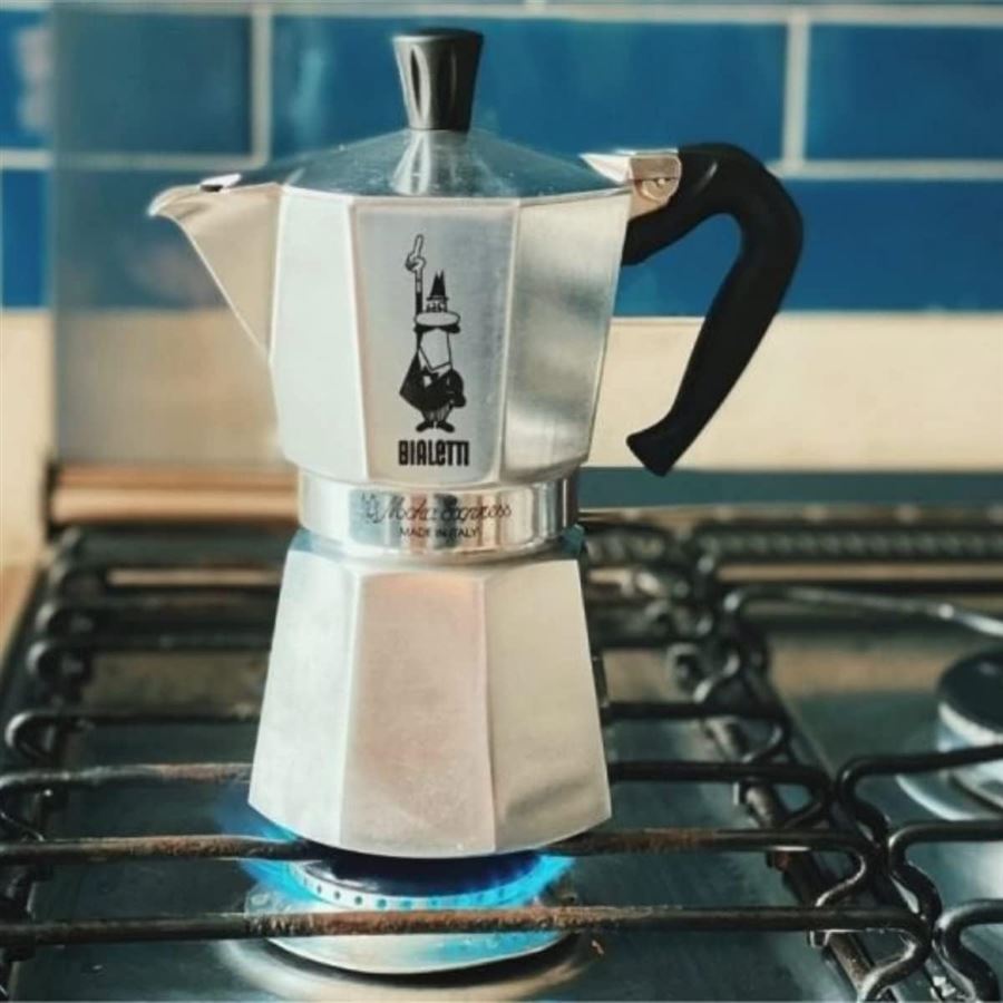 Bialetti Moka Express - moka kanvica 6 šálok strieborná (1228001)