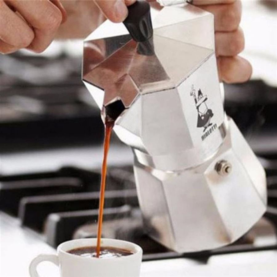 Bialetti Moka Express - moka kanvica 6 šálok strieborná (1228001)
