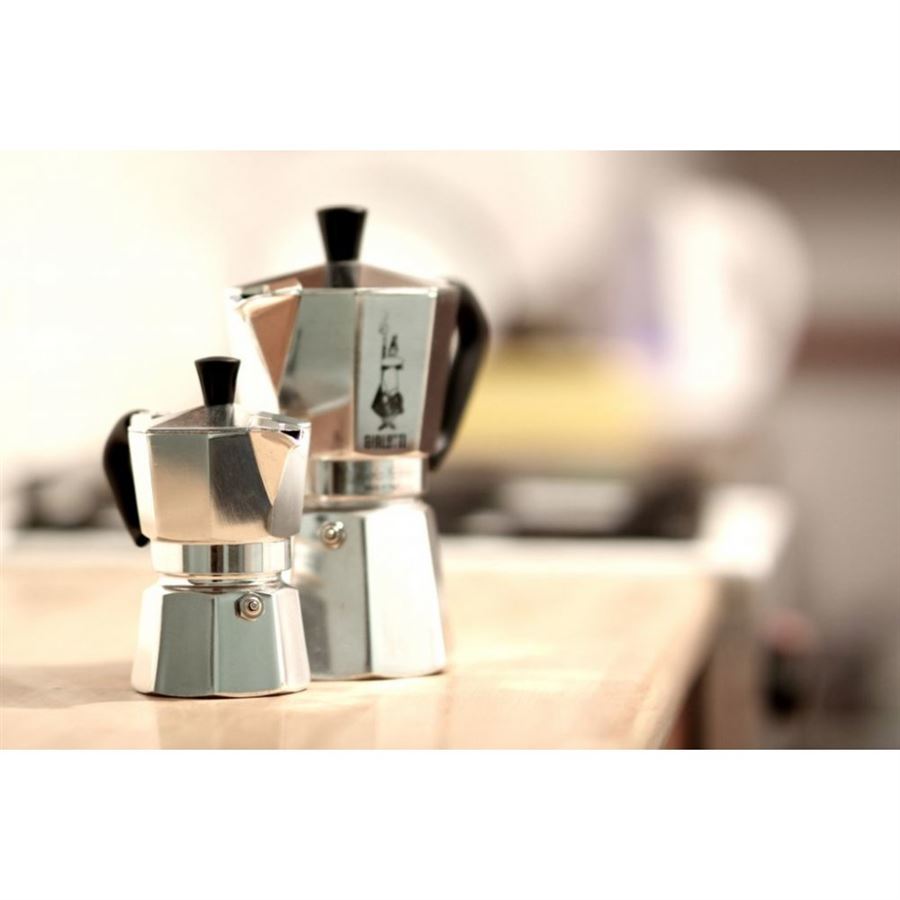 Bialetti Moka Express - moka kanvica 3 šálky strieborná (1224027)