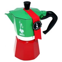 Bialetti Moka Express - moka kanvica 6 šálok Tricolore Italia (5150530)