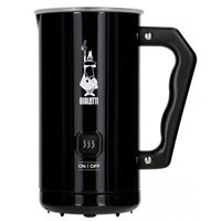 Bialetti 0004433 (MKF02) elektrický napeňovač mlieka, čierny, objem 300 ml