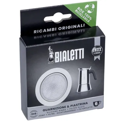 Bialetti sada tesnení moka kanvice na 6 šálok