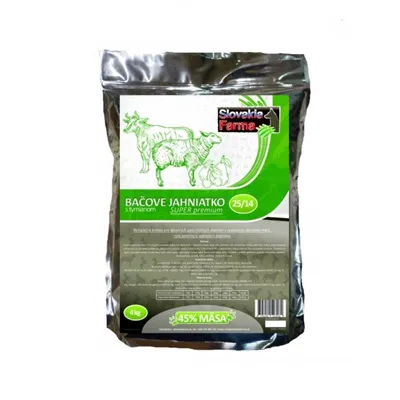 Slovakia Farma - Bačove jahniatko 25/14 granule pre psov 4 kg