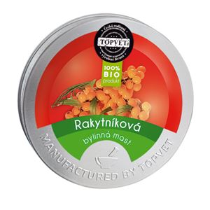 TOPVET Rakytníková masť 50 ml - hojenie rán, ekzémy, drobné popáleniny