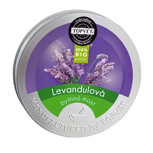 TOPVET Levanduľová masť 50 ml - regeneráciu a upokojenie pokožky