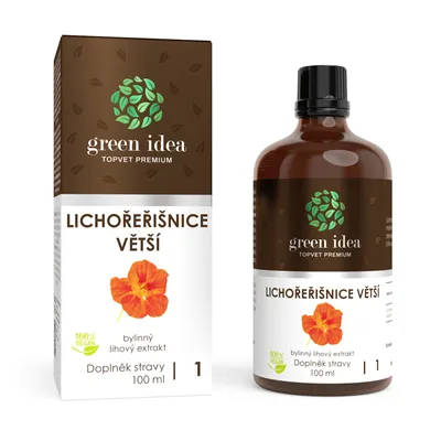 Green idea Kapucínka tinktúra – kvapky 100 ml 