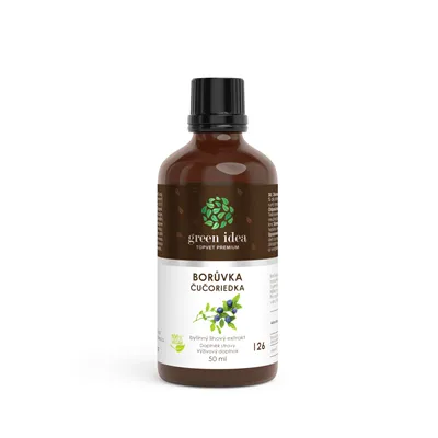 Green idea Čučoriedka tinktúra kvapky 50 ml