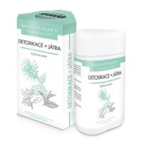 TOPVET Biovitality bylinná zmes Detoxikácia + játra 60 toboliek