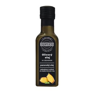 TOPVET Olivový olej so zázvorom 100 ml