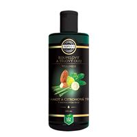 TOPVET Bergamot a citrónová tráva v mandľovom oleji 200 ml