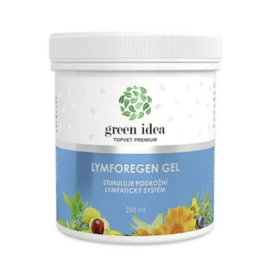 TOPVET Lymforegen masážny gél - stimuluje lymfatický systém 250 ml