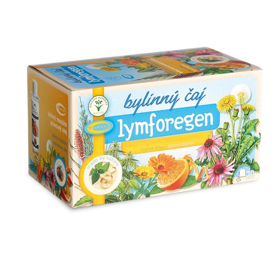 TOPVET Lymforegen čaj 20 sáčkov