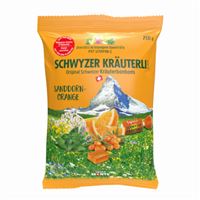 VITALP Švajčiarske cukríky rakytník-pomaranč 200g