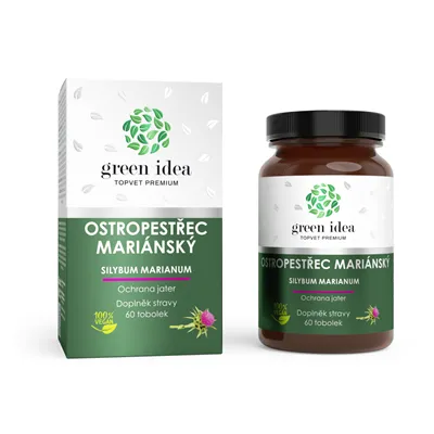 Green idea Pestrec bylinný extrakt 60 ks 