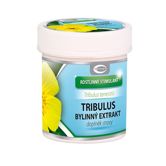 TOPVET Tribulus bylinný extrakt 60 ks - stimulant