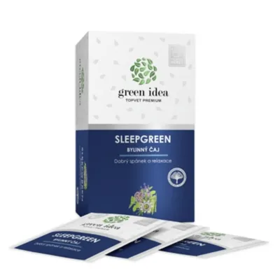 Green Idea Sleepgreen bylinný čaj 20 vrecúšok