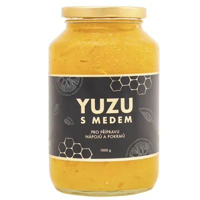 Yuzu Tea s medom na prípravu nápojov a jedál 1000 g