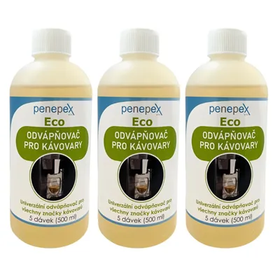 Univerzálny Eco odvápňovač kávovarov Penepex 500 ml (3 ks)
