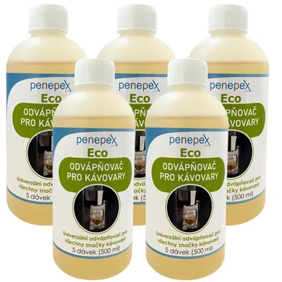 Univerzálny Eco odvápňovač kávovarov Penepex 500 ml (5 ks)