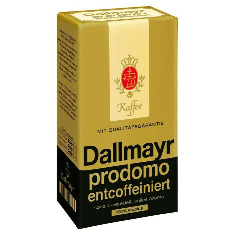 Dallmayr prodomo Entcoffeiniert - bez kofeínu zrnková káva 500 g