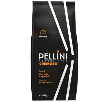 Pellini Espresso Bar n° 9 Cremoso zrnková káva 1 kg