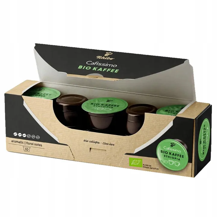 Tchibo Cafissimo BIO Kaffee Ethiopia 10 kapsúl