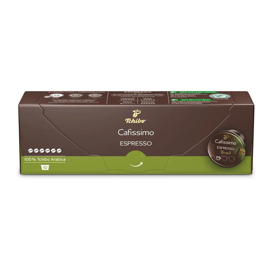 Tchibo Cafissimo Espresso Brazil 80 kapsúl