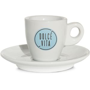Dolce Vita Espresso hrnček 50 ml s tanierikom 1 ks