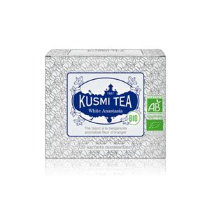 Kusmi Tea Organic White Anastasia, 20 mušelínových sáčkov (40 g)