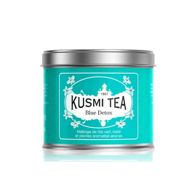 Kusmi Tea Blue Detox sypaný čaj v kovovej dóze (100 g)