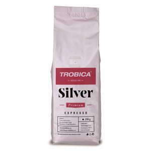 Trobica Silver Premium zrnková káva 250 g 